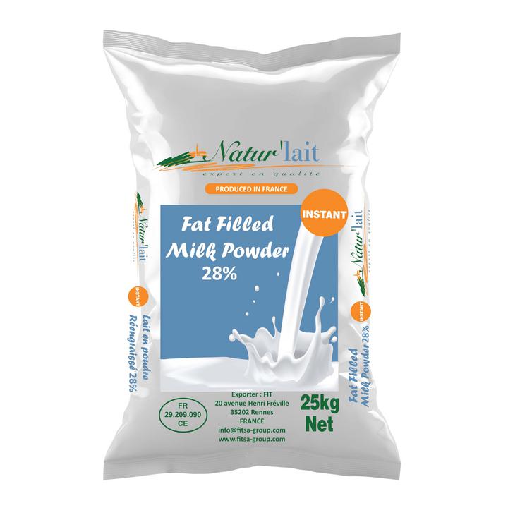 Poudre de lait réengraissé Fit