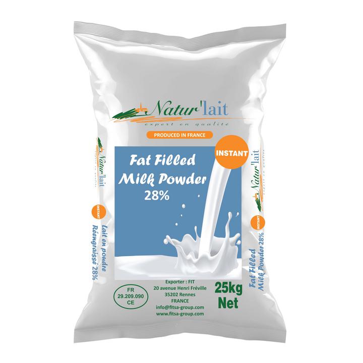 Fat filled milk powders (FFMP) Fit